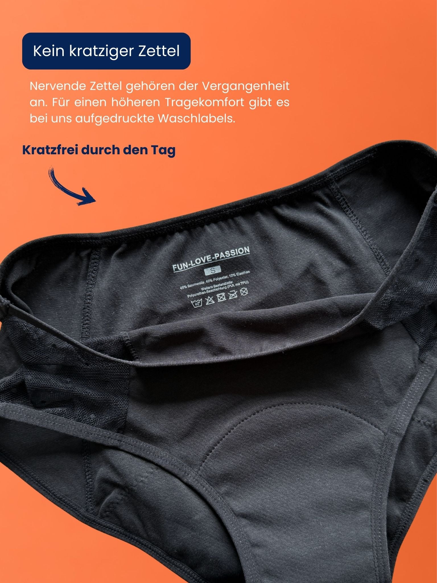 Periodenunterwäsche Sophia