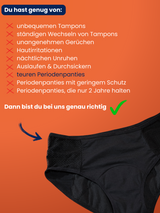 Periodenunterwäsche Tina